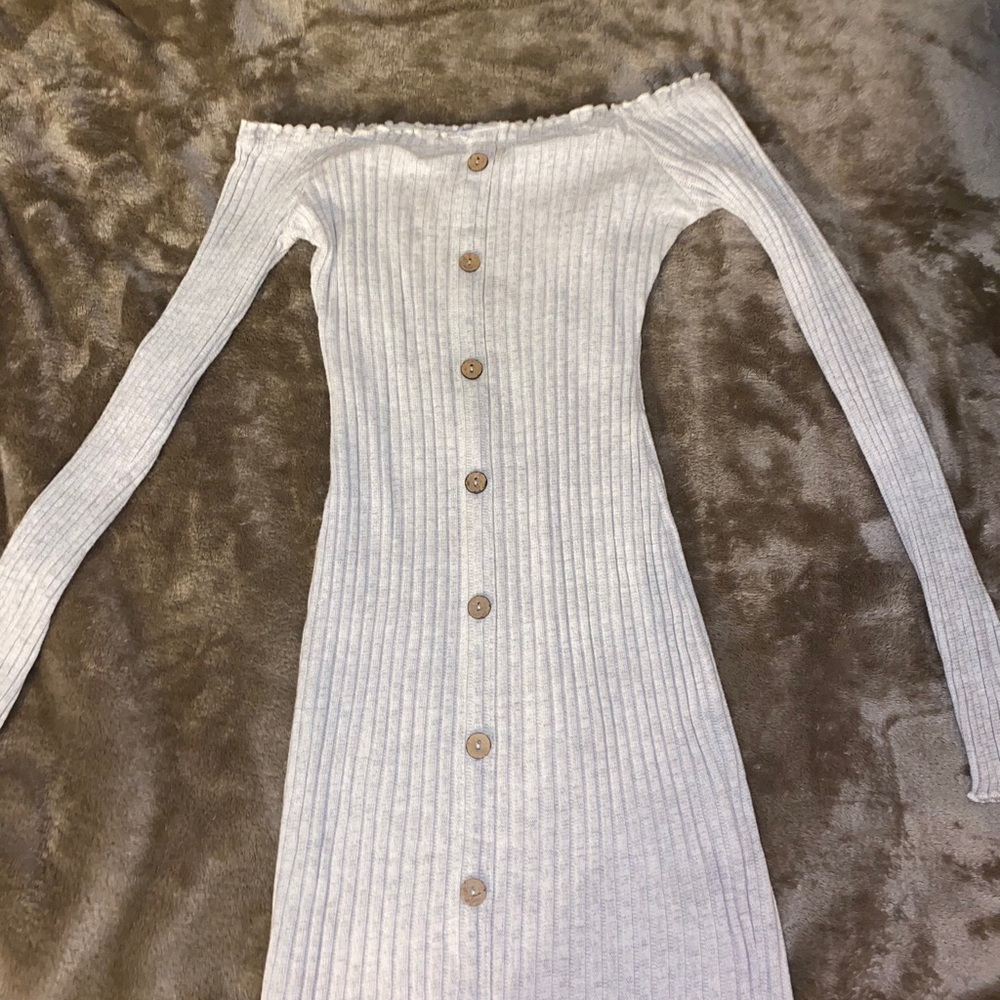 Top ruffle Greg tight dress